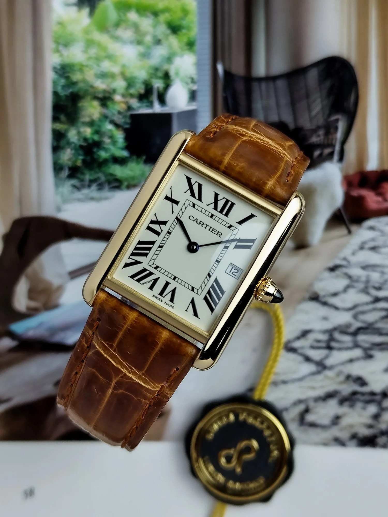 Cartier Tank Louis Yellow Gold Medium (2013-2014)