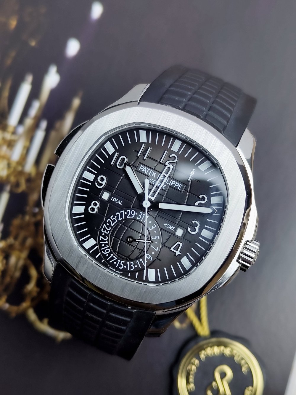 Patek Philippe Aquanaut Travel Time 40.8